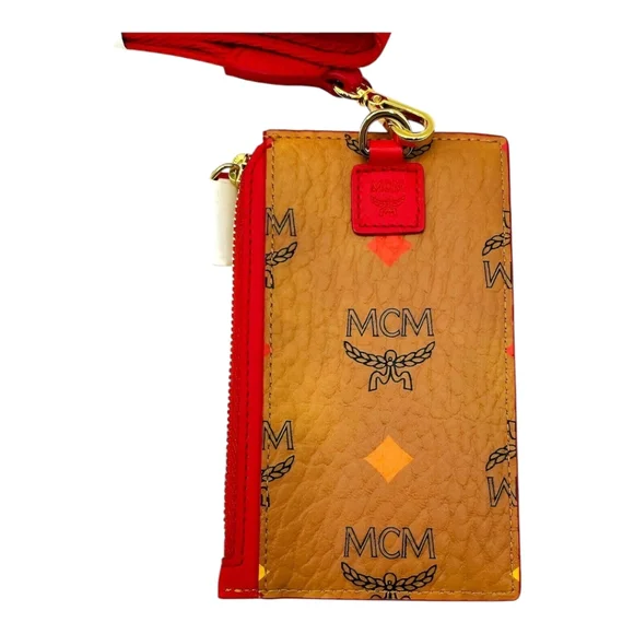 MCM VISETOS LANYARD CARD CASE - Picture 4 of 12